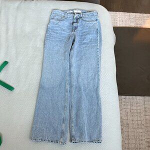 MANGO Matilda Mid Rise Straight Leg Jeans